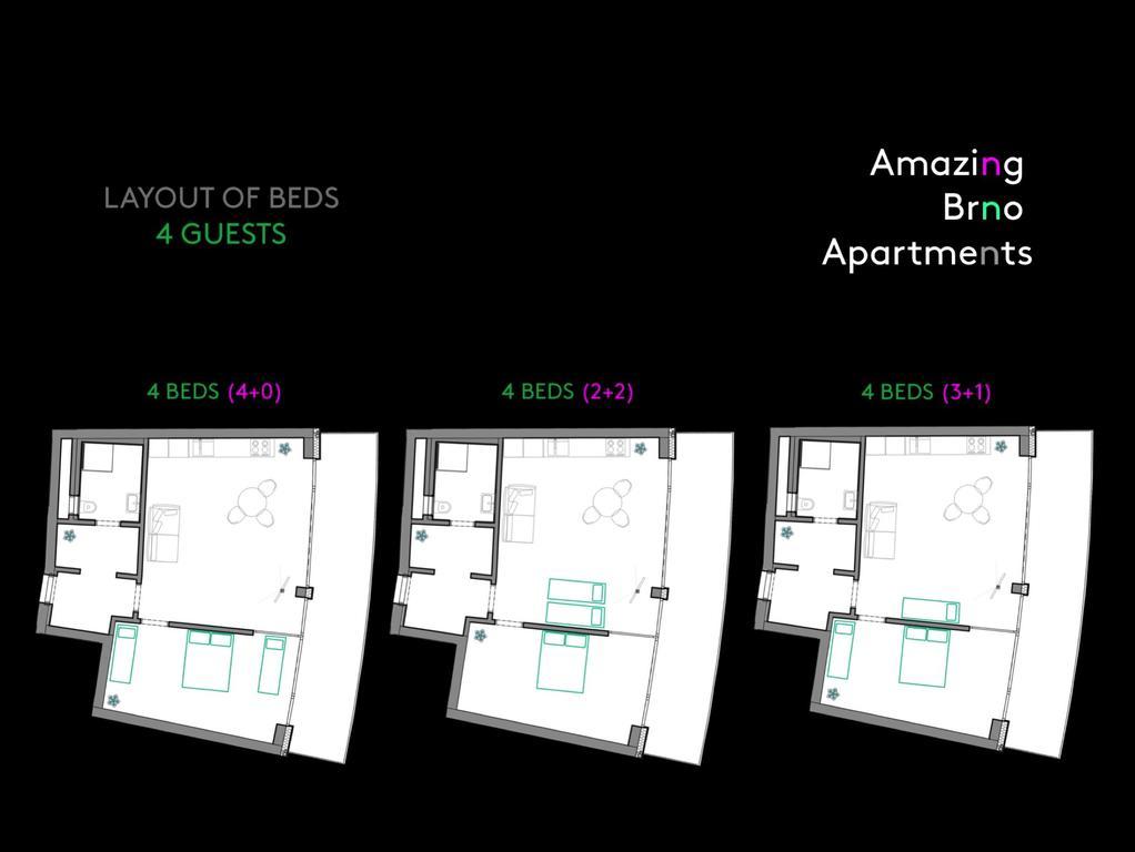 Amazing Apartments Brno Luaran gambar